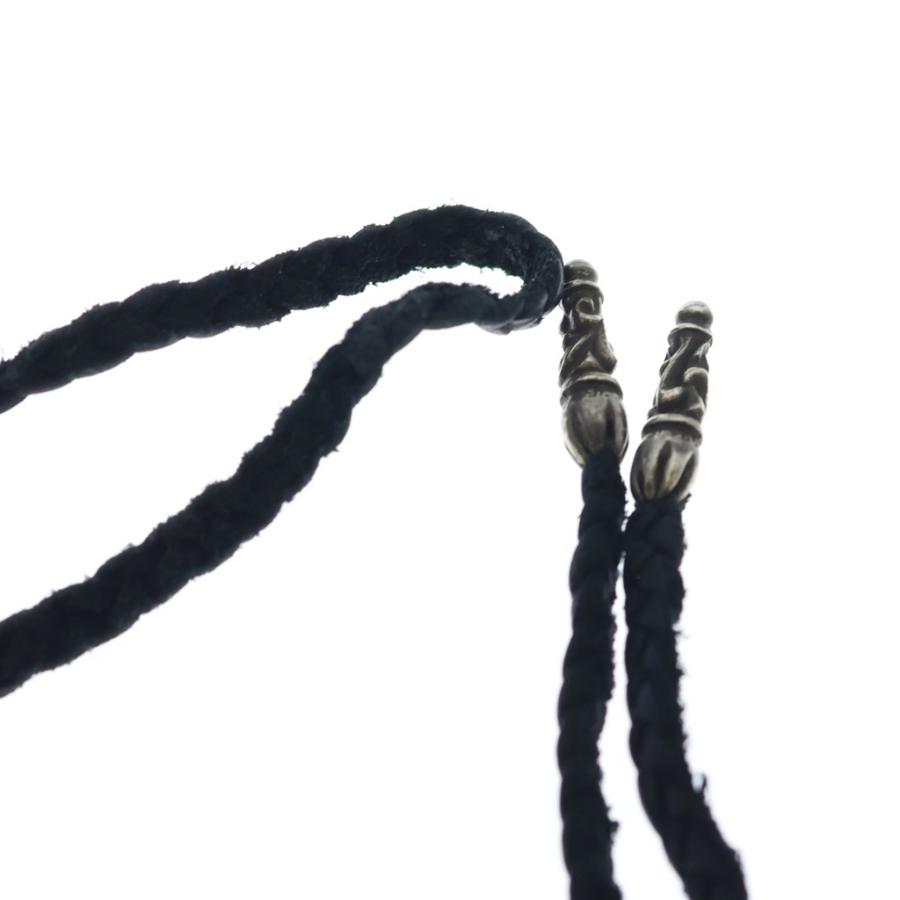 CHROME HEARTS（クロムハーツ） LEATHER BRAID スクロールレザー