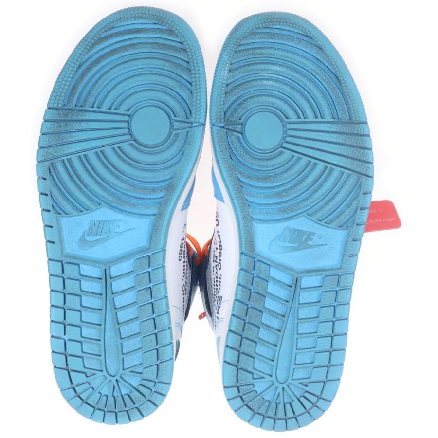 NIKE（ナイキ） ×OFF-WHITE AIR JORDAN 1 POWDER BLUE UNC オフ