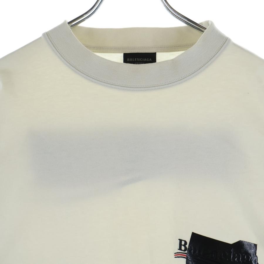 BALENCIAGA（バレンシアガ） Logo Embroidery Taped T-Shirt 712398
