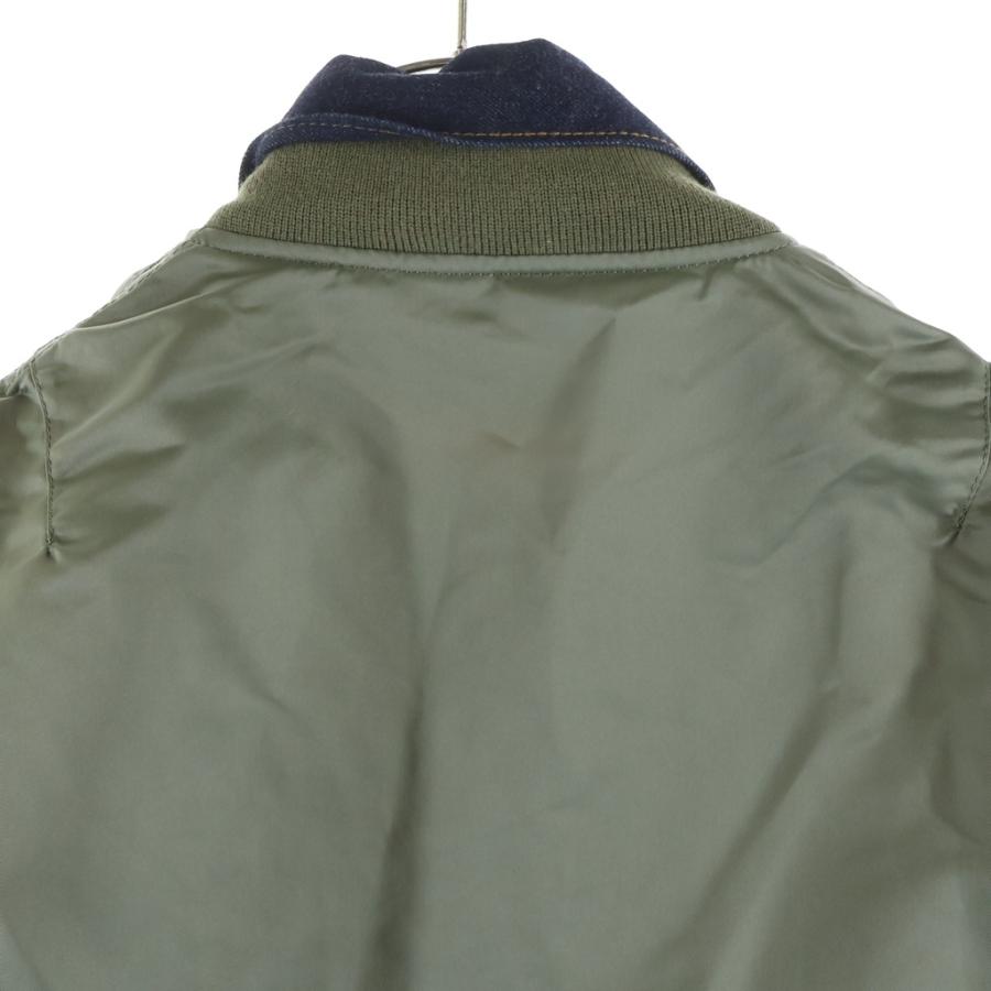 sacai（サカイ） 22AW Nylon Twill Mix Blouso ナイロンツイル デニム