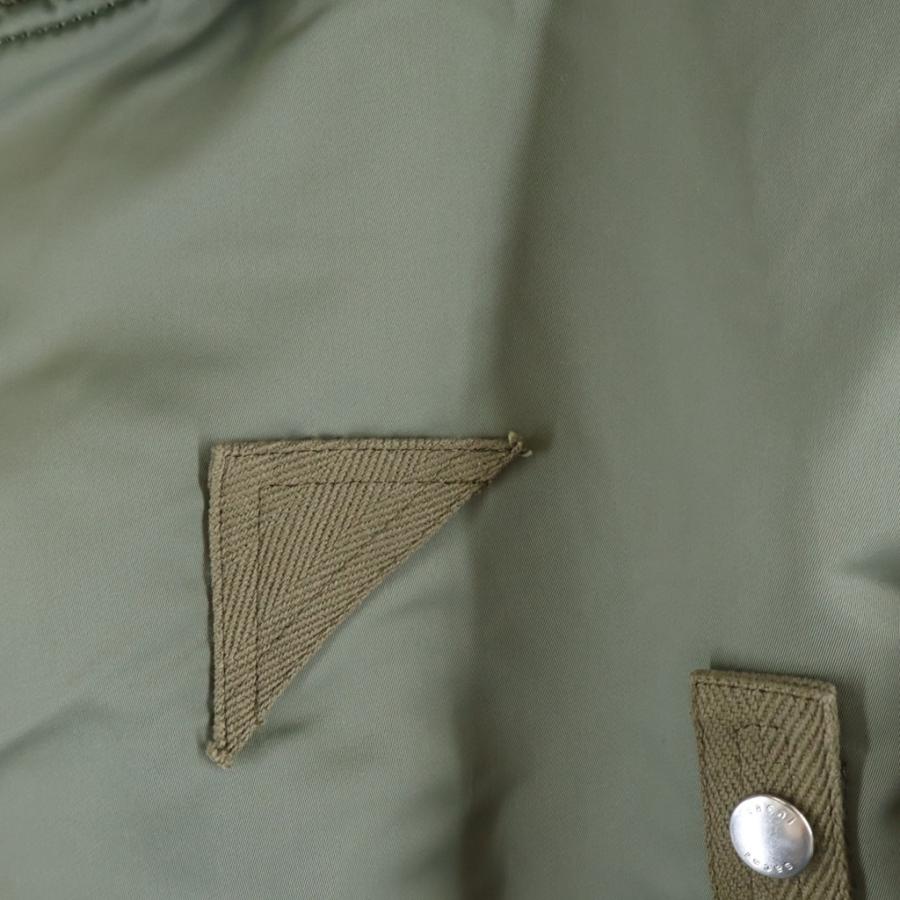 sacai（サカイ） 22AW Nylon Twill Mix Blouso ナイロンツイル デニム