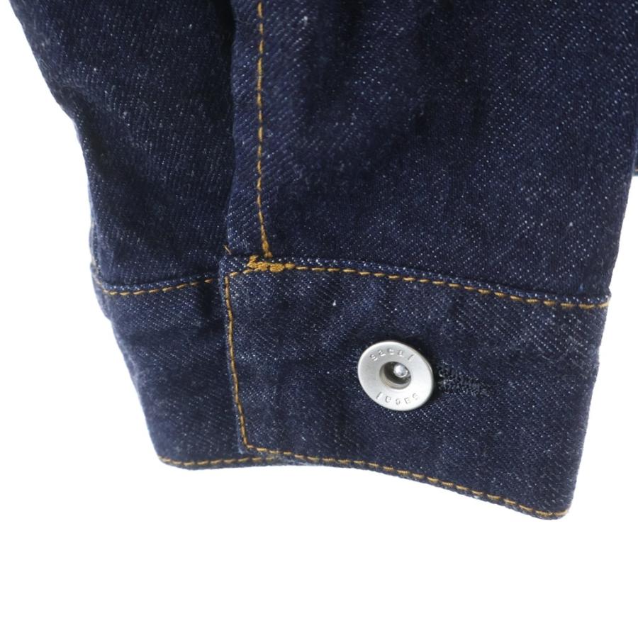 sacai（サカイ） 22AW Nylon Twill Mix Blouso ナイロンツイル デニム