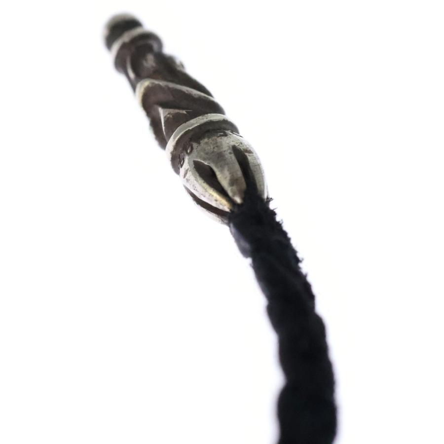 CHROME HEARTS（クロムハーツ） LEATHER BRAID スクロールレザー