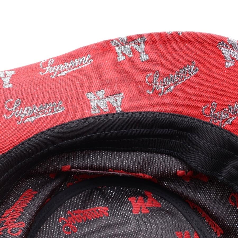 Supreme バケットハット レッド S/M Supreme（シュプリーム） 26SS モノグラム クラッシャー バケット