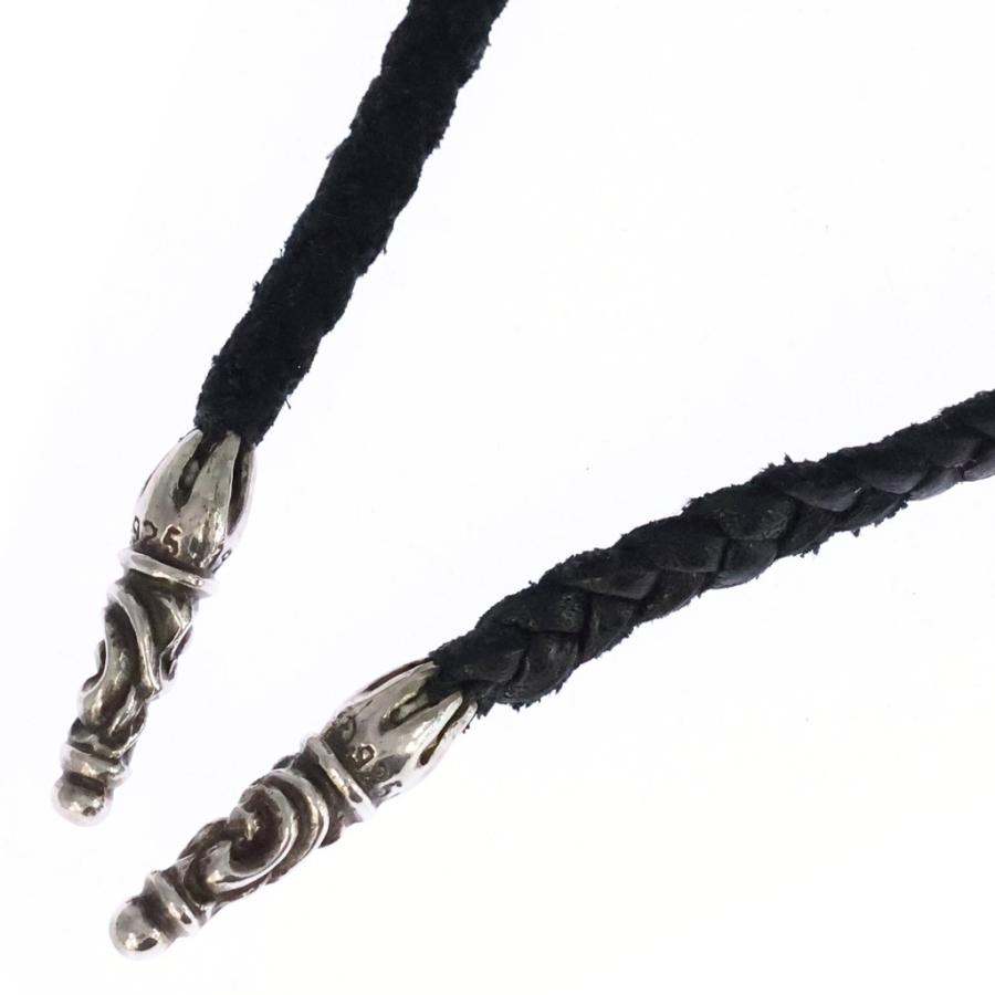 CHROME HEARTS（クロムハーツ） LEATHER BRAID スクロールレザー