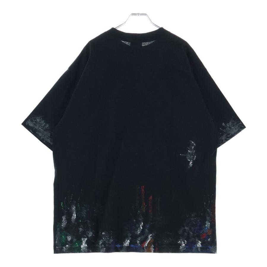 BALENCIAGA（バレンシアガ） ロゴ刺繍 ペイント加工 オーバーサイズT
