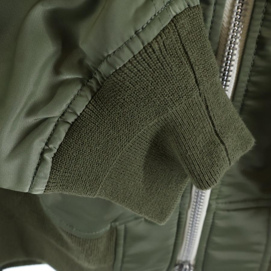 sacai（サカイ） 21AW Nylon Twill Blouson ナイロンツイルボンバー