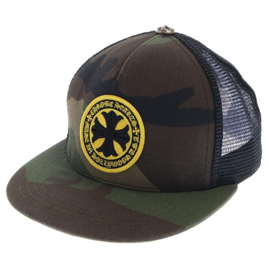 【正規品】クロムハーツ　Yellow CH Plus Trucker Cap CHROME HEARTS（クロムハーツ） Yellow CH Plus Trucker Cap イエロー