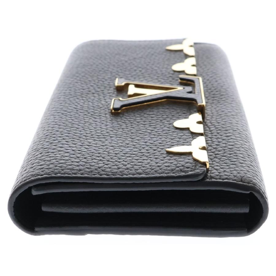 LOUIS VUITTON ルイヴィトン ポルトフォイユ カプシーヌ レザーロング  