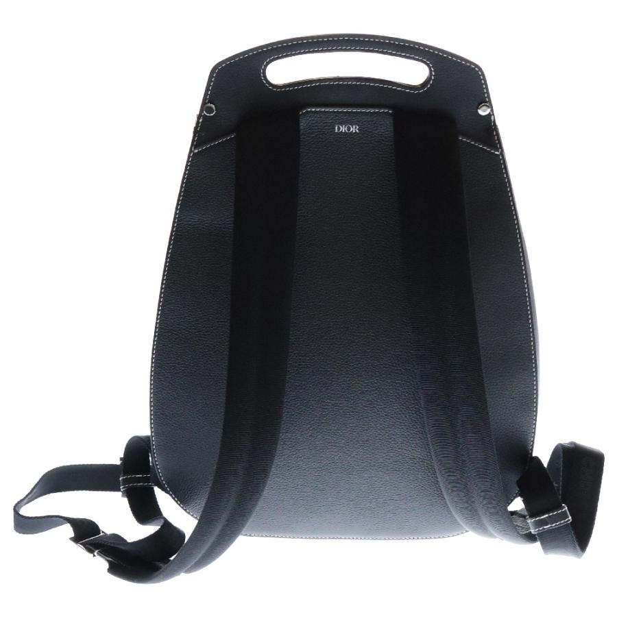 ★美品 Dior ディオール リュック サドルバックパック ナイロン レザー 黒 Christian Dior - Christian Dior クリスチャン ディオール DIOR