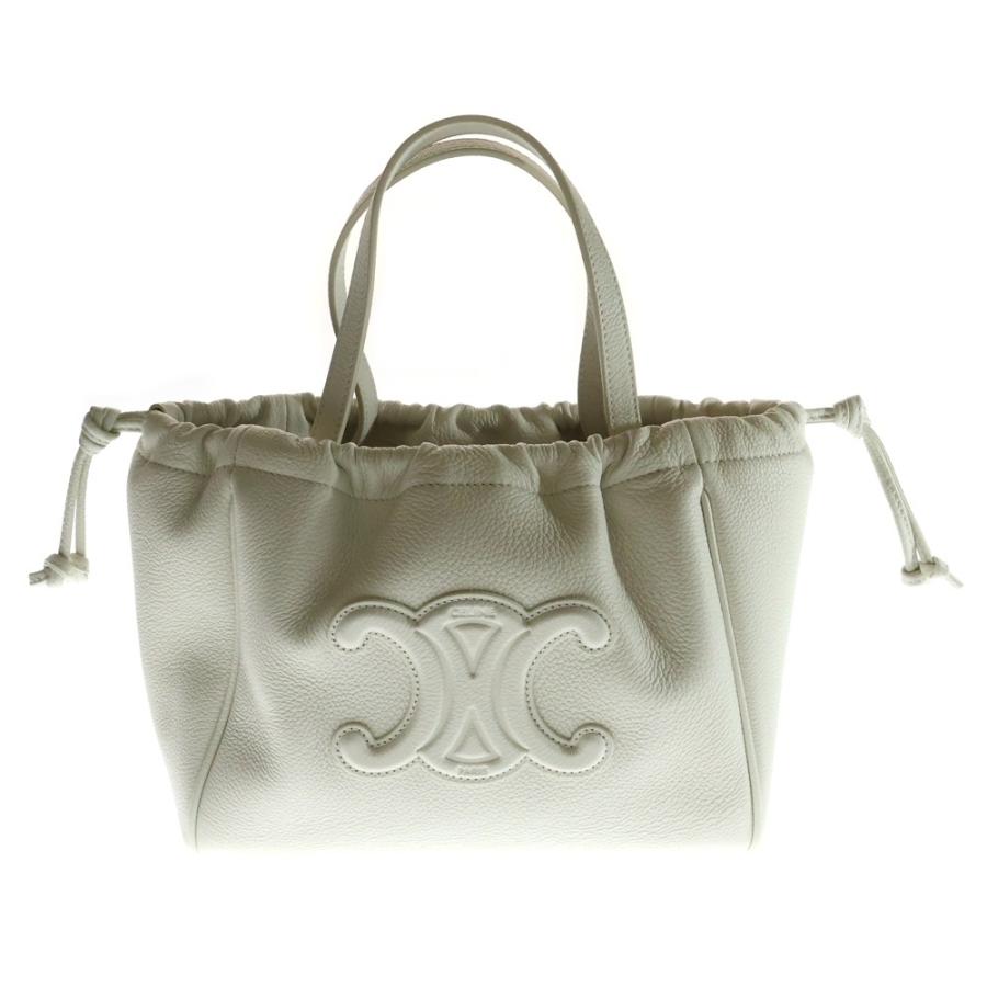 CELINE（セリーヌ） キュイル トリオンフ ロゴ スモール カバ ドロー