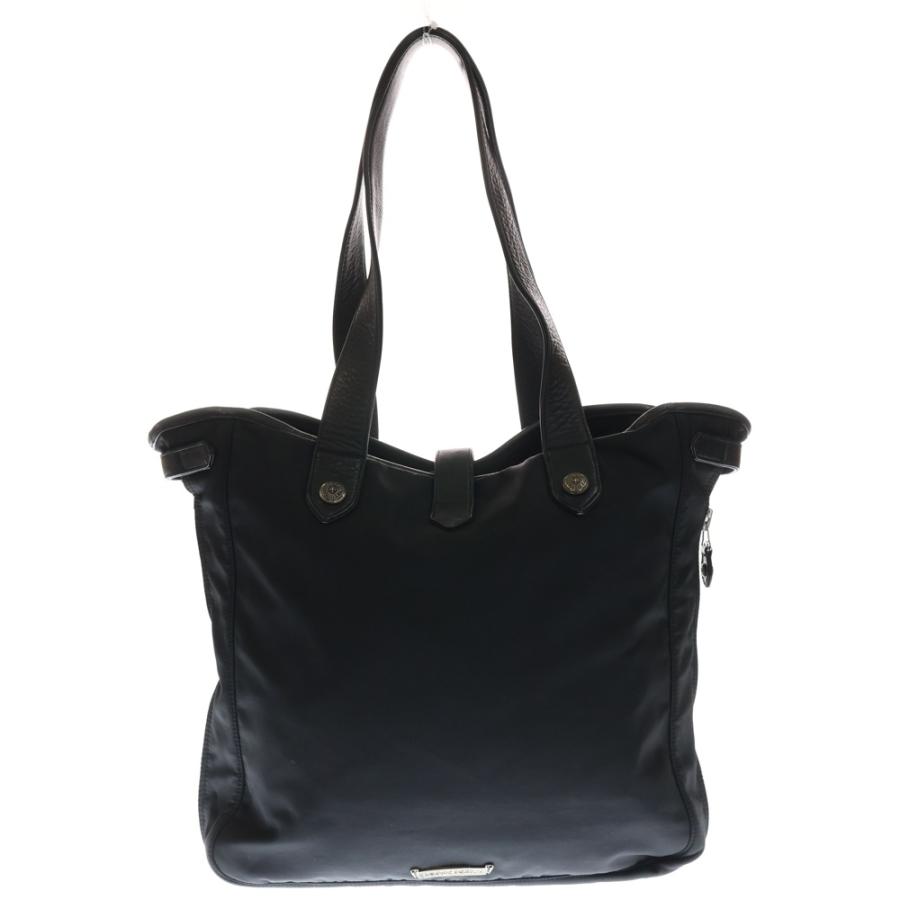 Chrome Hearts 黒 ナイロン エコバッグ レア CHROME HEARTS（クロムハーツ） ガンスリンガー ストラップ ナイロン