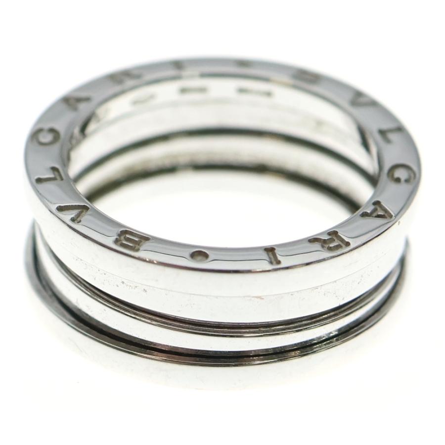 BVLGARI（ブルガリ） ビーゼロワン リング Au750 K18 WG ホワイト