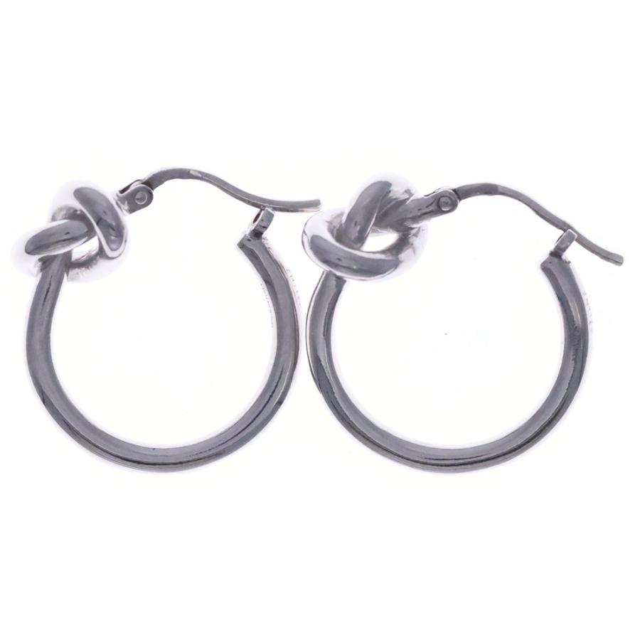 CELINE（セリーヌ） ノットループピアス シルバー SV : BRING Yahoo