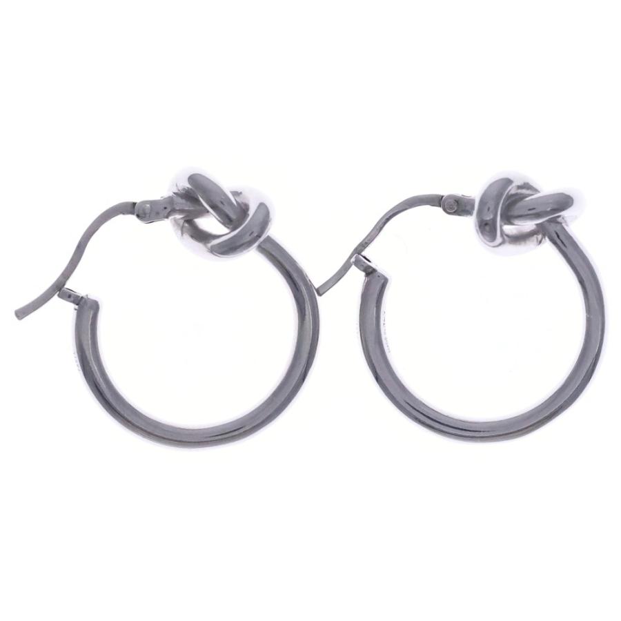 CELINE（セリーヌ） ノットループピアス シルバー SV : BRING Yahoo