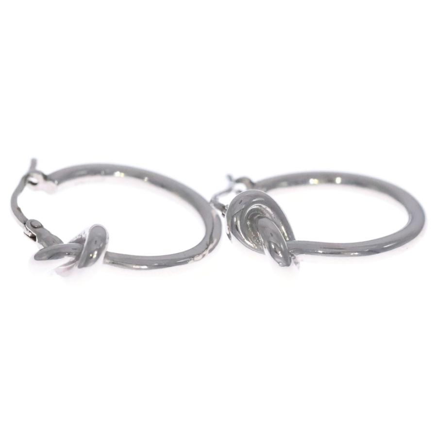 CELINE（セリーヌ） ノットループピアス シルバー SV : BRING Yahoo