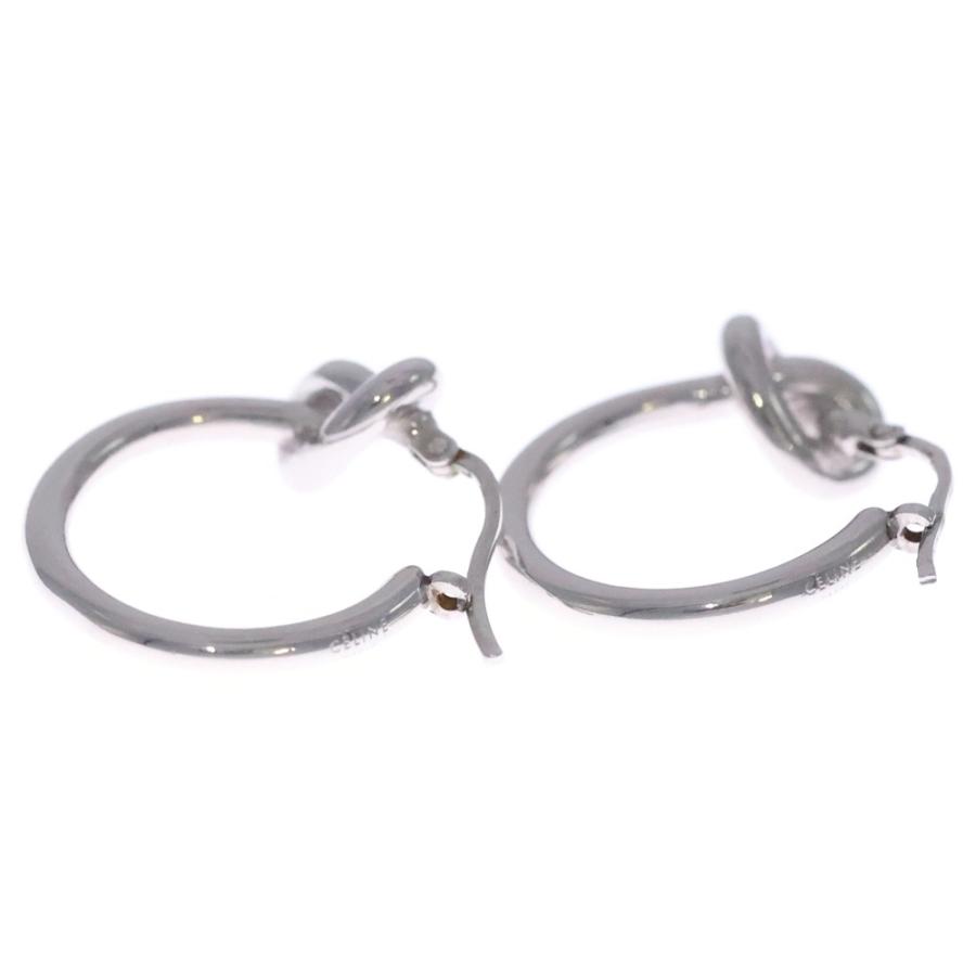 CELINE（セリーヌ） ノットループピアス シルバー SV : BRING Yahoo