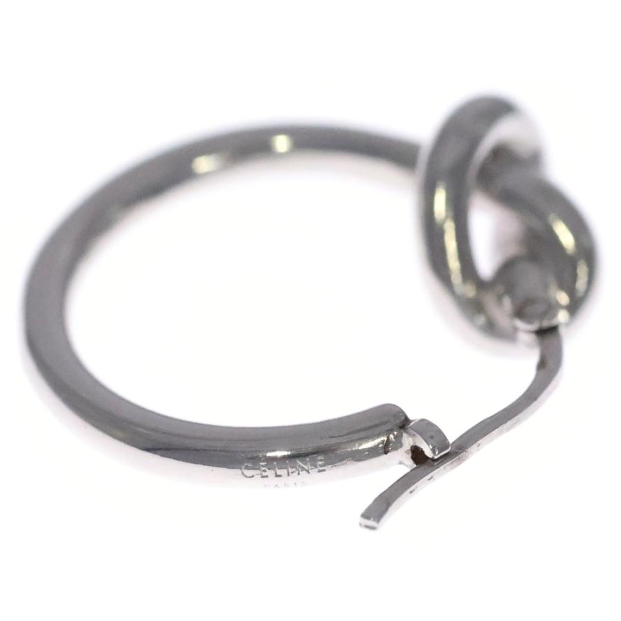 CELINE（セリーヌ） ノットループピアス シルバー SV : BRING Yahoo