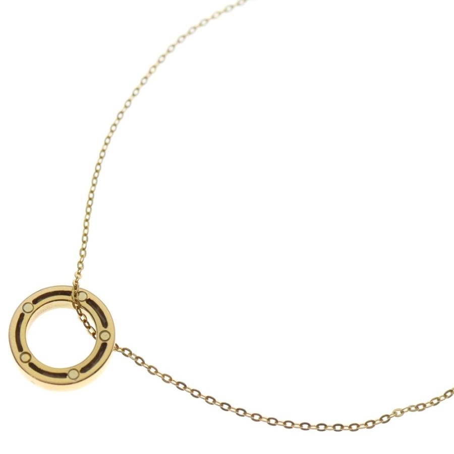 DAMIANI ダミアーニ Dサイド サークル ネックレス Au750 K18 イエロー