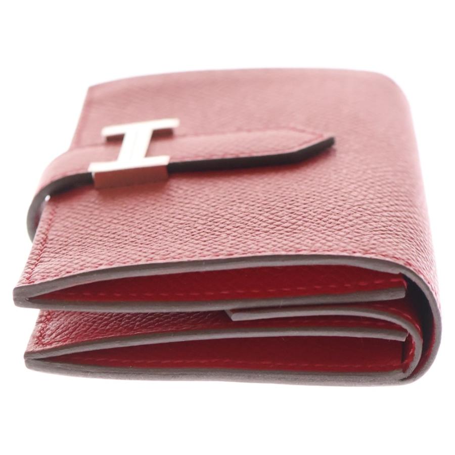 HERMES（エルメス） ベアン ミニ コンパクトウォレット シルバー金具 Y