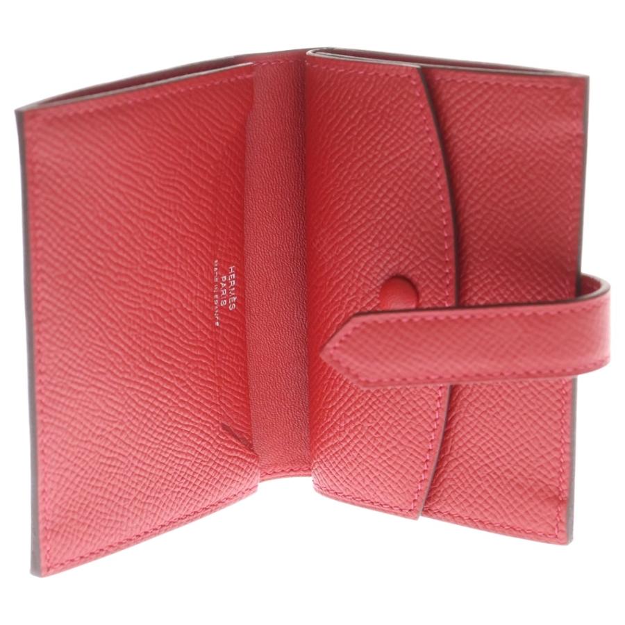 HERMES（エルメス） ベアン ミニ コンパクトウォレット シルバー金具 Y
