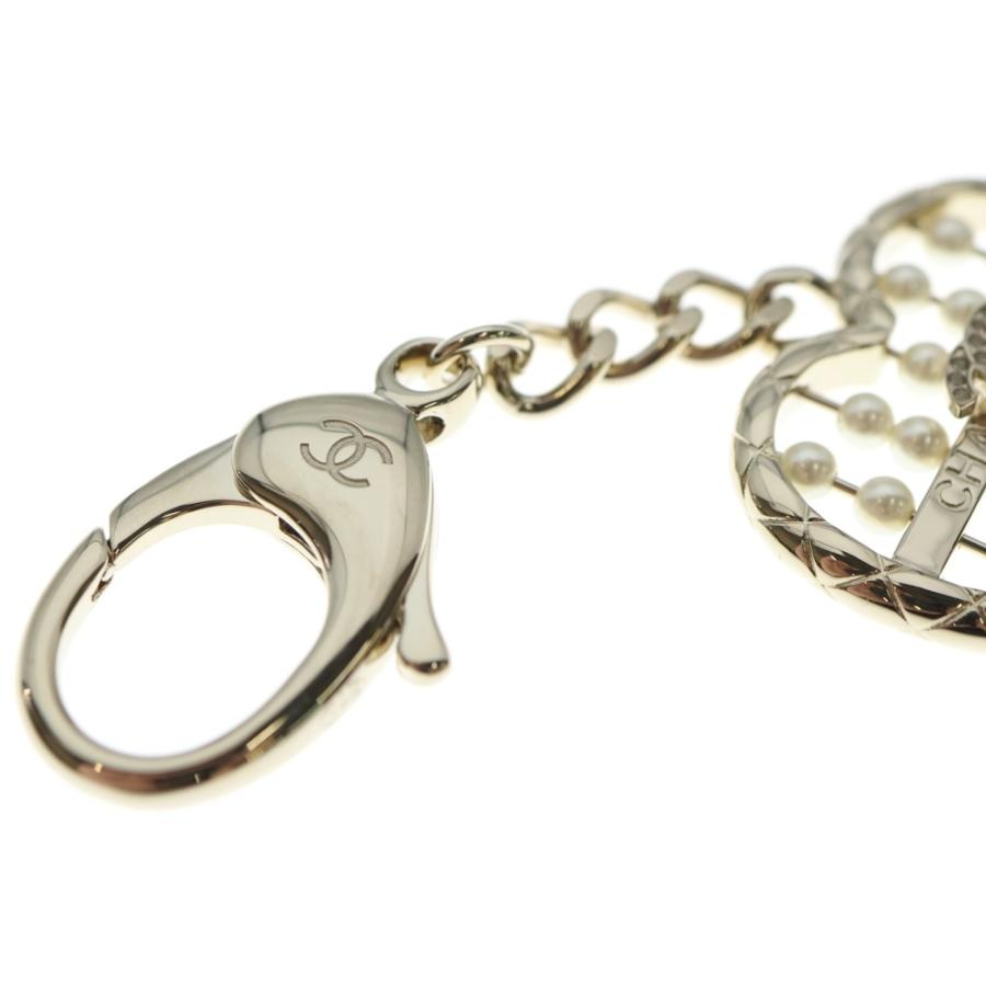 CHANEL（シャネル） ココマーク ハートバッグチャーム キーホルダー GP