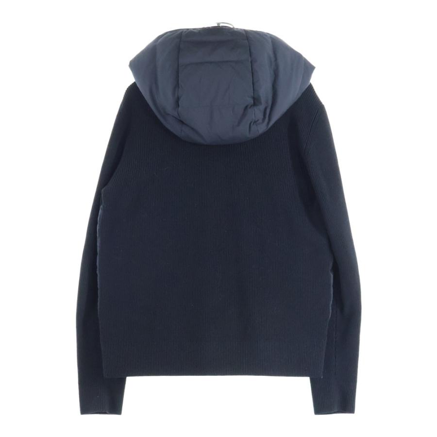 MONCLER（モンクレール） 21AW ラバーワッペンロゴ ニット切り替え