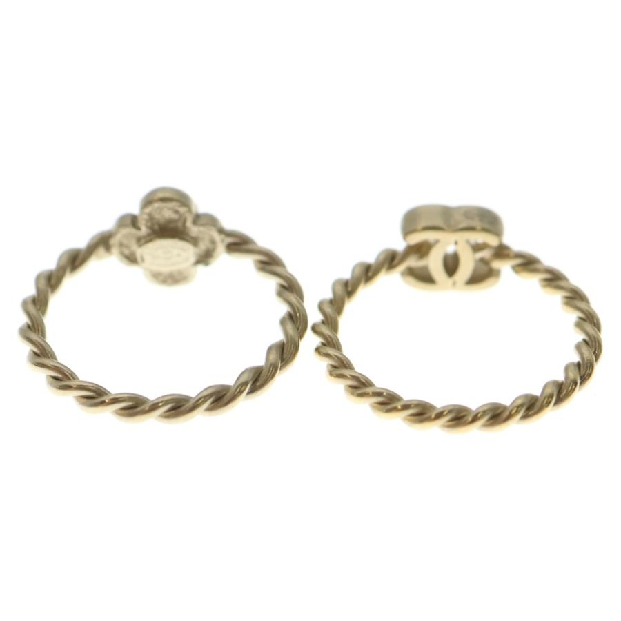 ⭐*️様 【2/25まで開始価格】CHANEL（シャネル）カメリア 2連リング CHANEL（シャネル） カメリア 2連リング 指輪 ゴールド 08 A GP