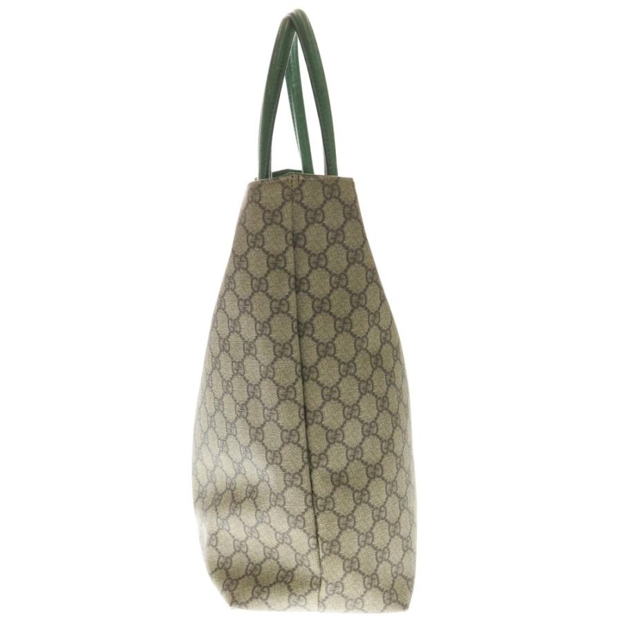 GUCCI（グッチ） GGスプリーム PVC レザー ハンド トートバッグ