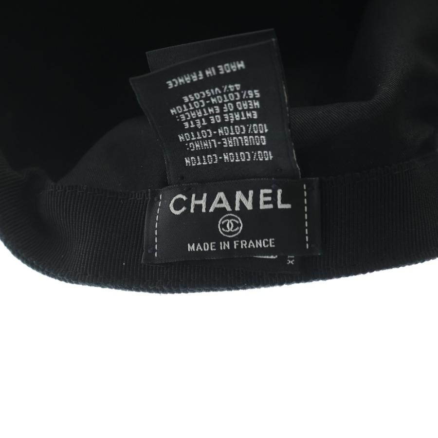 CHANEL（シャネル） ココマーク ベースボールキャップ ブラック