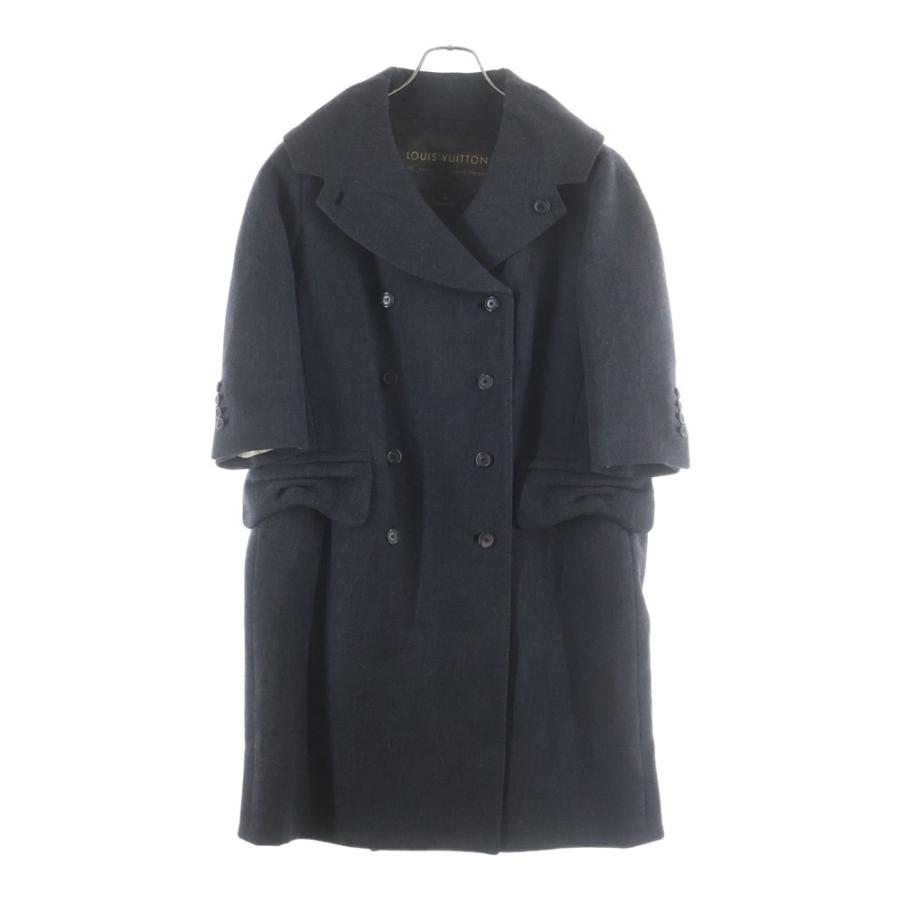 LOUIS VUITTON（ルイ・ヴィトン） 05AW ウール ピーコート グレー