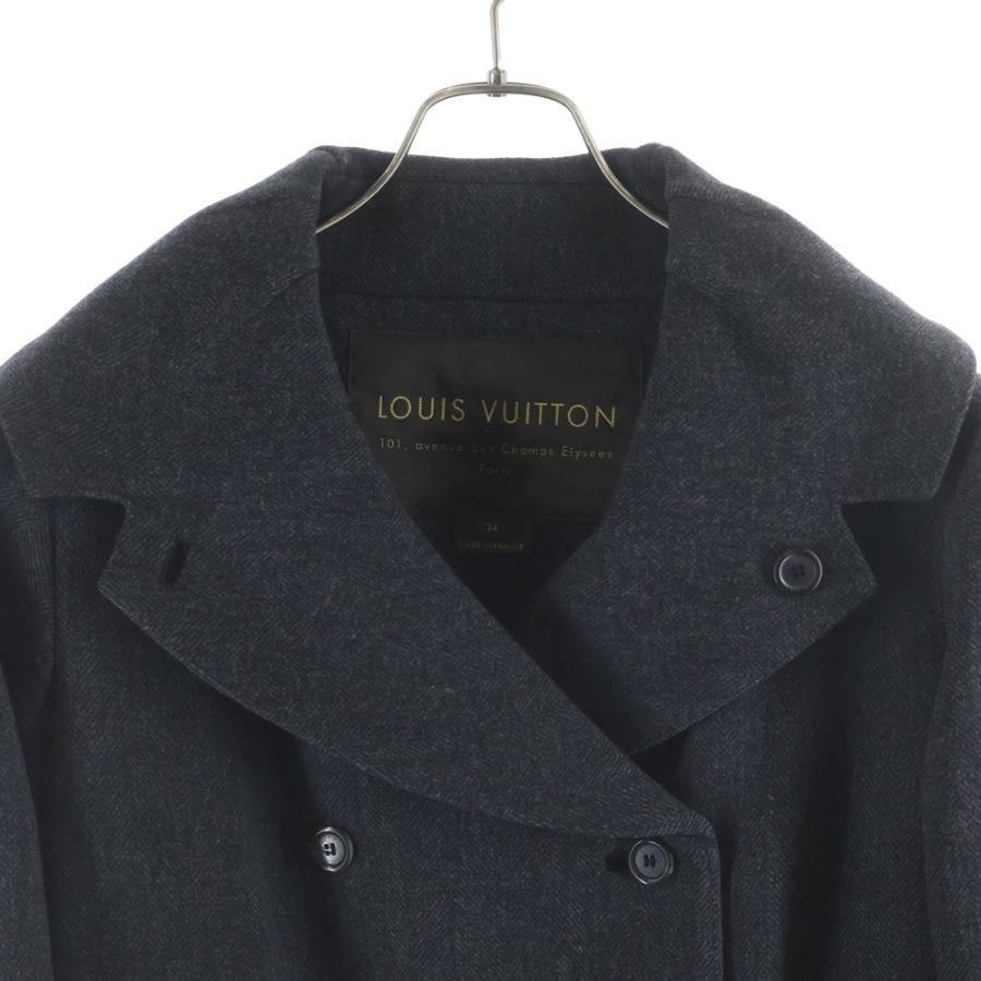 LOUIS VUITTON（ルイ・ヴィトン） 05AW ウール ピーコート グレー