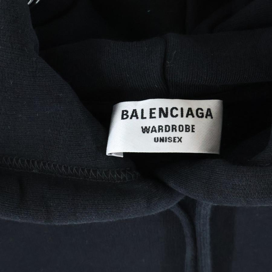 BALENCIAGA（バレンシアガ） 20AW Logo Medium Fit Hoodie ロゴプル