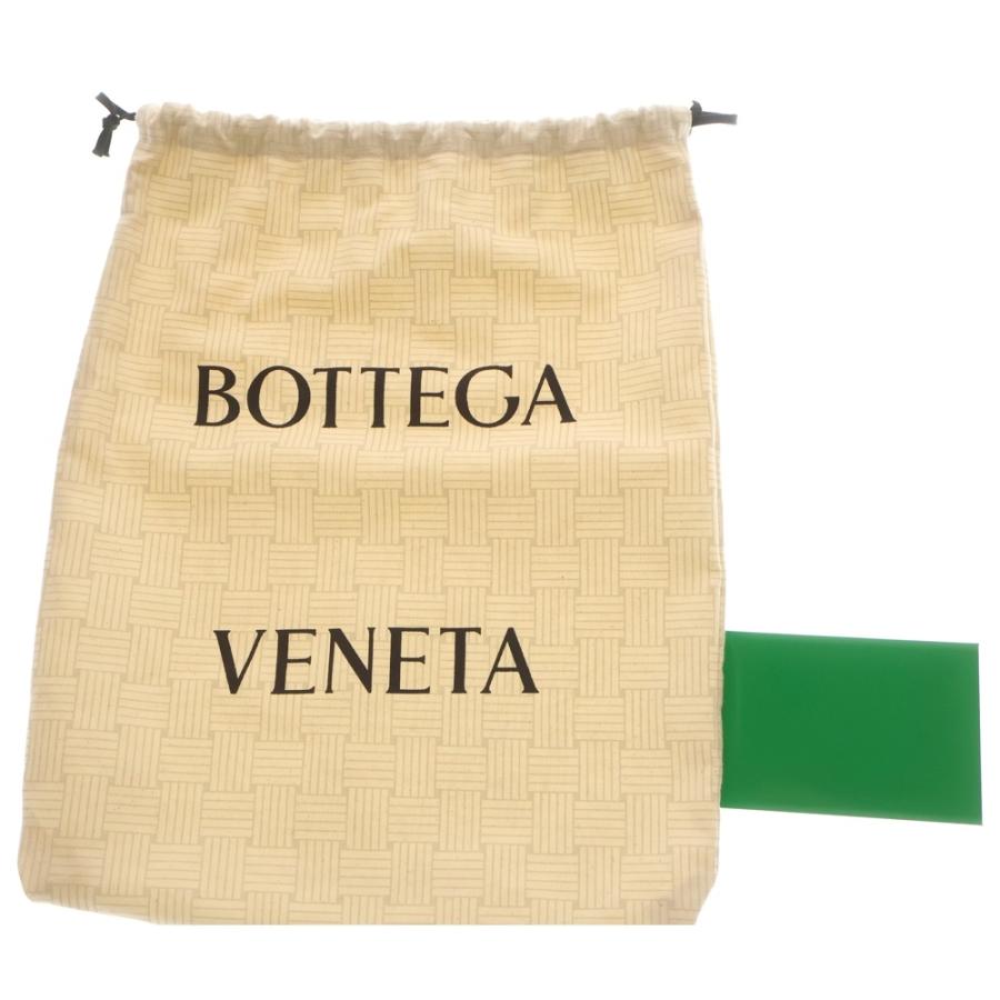 BOTTEGA VENETA ボッテガヴェネタ マキシイントレチャート カセット カーフスキン レザー ショルダーバッグ ブラック 765937_5