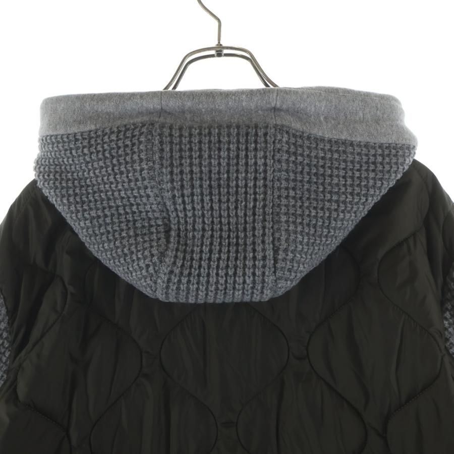 MONCLER（モンクレール） ワッフル ダウン切り替え パーカー