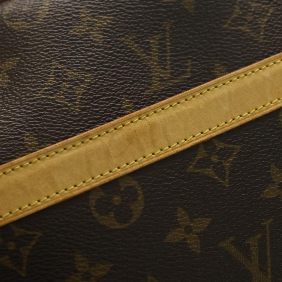 LOUIS VUITTON ルイヴィトン リポーターGM モノグラム PVC レザー ショルダーバッグ ゴールド金具 ブラウン M45252 LOUIS VUITTON（ルイ・ヴィトン） リポーターGM モノグラム PVC レザー