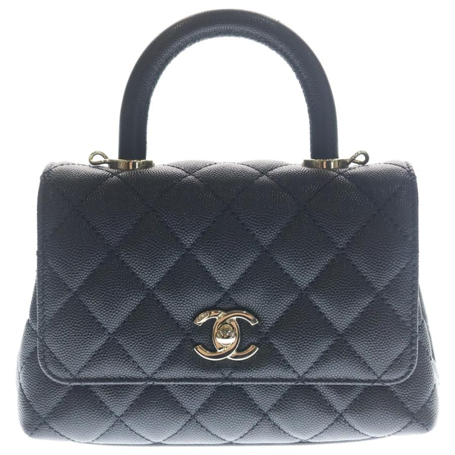 CHANEL（シャネル） ココハンドル19 XXS キャビアスキン 2WAY ハンド