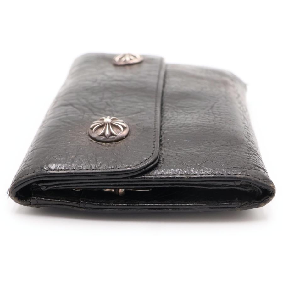 CHROME HEARTS（クロムハーツ） WAVE ウェーブ レザーウォレット 財布