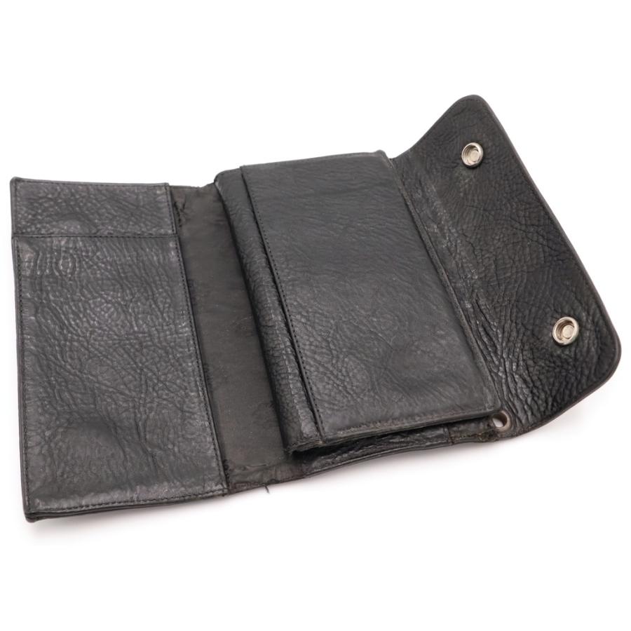 CHROME HEARTS（クロムハーツ） WAVE ウェーブ レザーウォレット 財布