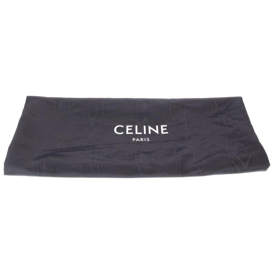 CELINE セリーヌ ミディアム トレッキング バックパック リュックサック ブラック ナイロン シルバー金具_5