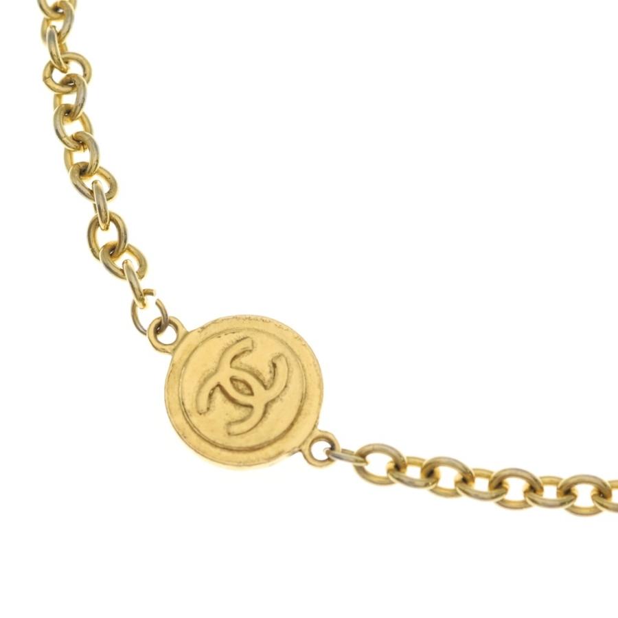 CHANEL（シャネル） ココマーク メダル ロング チェーンネックレス