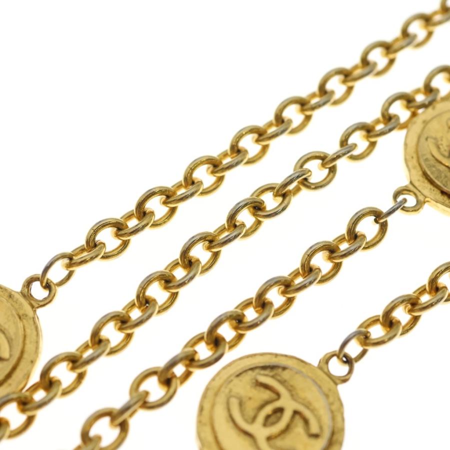 CHANEL（シャネル） ココマーク メダル ロング チェーンネックレス