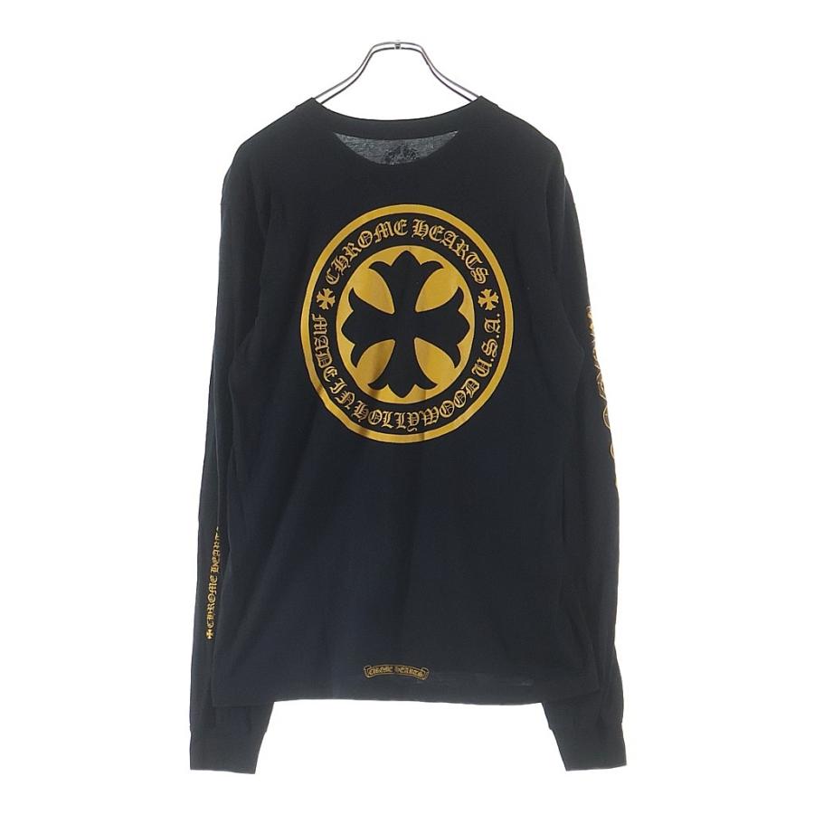 CHROME HEARTS ブラック ロングスリーブ CHROME HEARTS ブラック