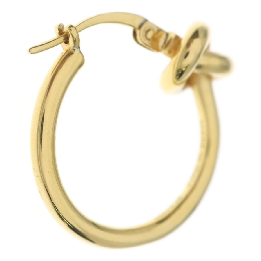 CELINE ノット スモールフープ ピアス ゴールド　セリーヌ CELINE（セリーヌ） ノット フープピアス ゴールド GP : BRING Yahoo