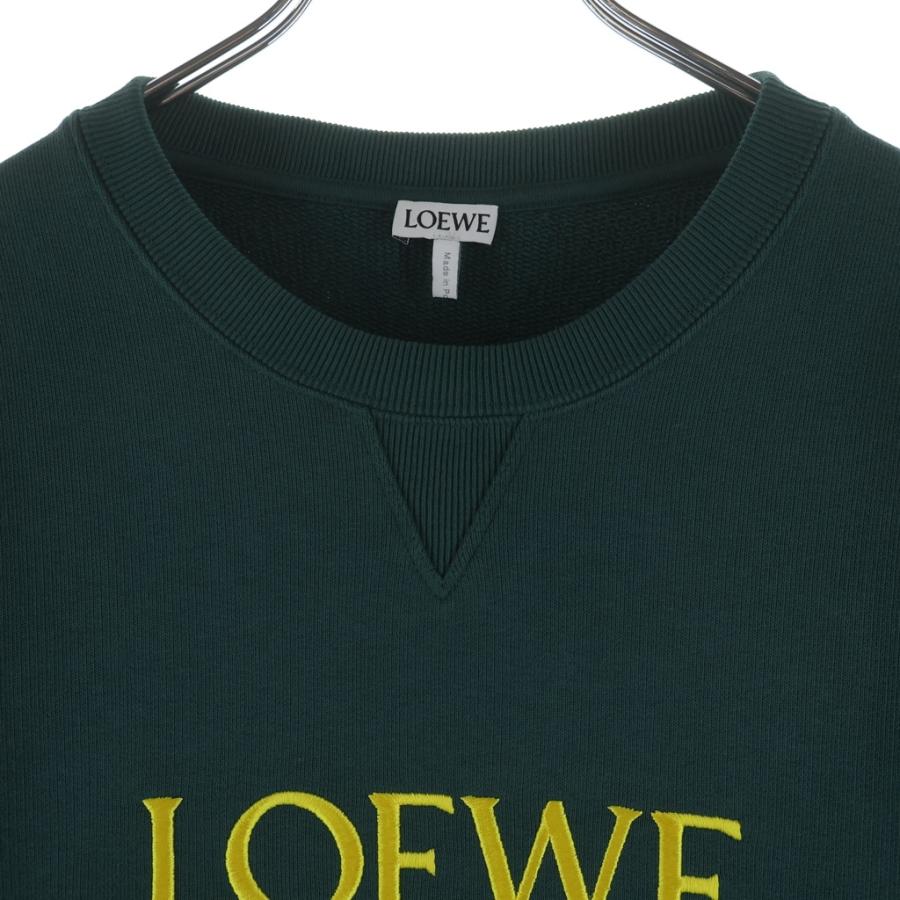 LOEWE（ロエベ） アナグラム ロゴ刺繍 クルーネック プルオーバー 