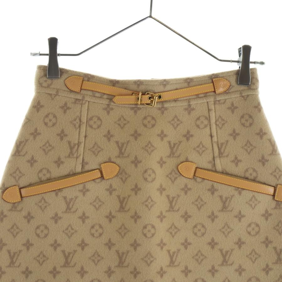 LOUIS VUITTON ティアードスカート シルク混 34 フランス製 レディース LOUIS VUITTON ティアードスカート シルク混 34 フランス製