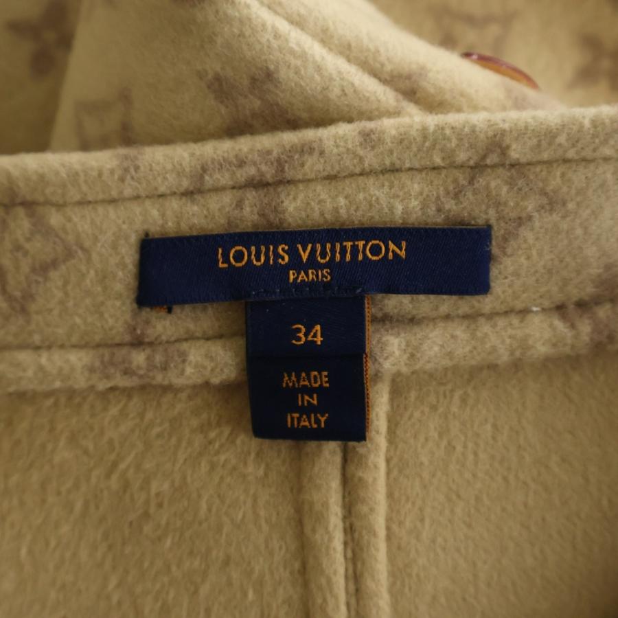 レディース LOUIS VUITTON ティアードスカート シルク混 34 フランス製