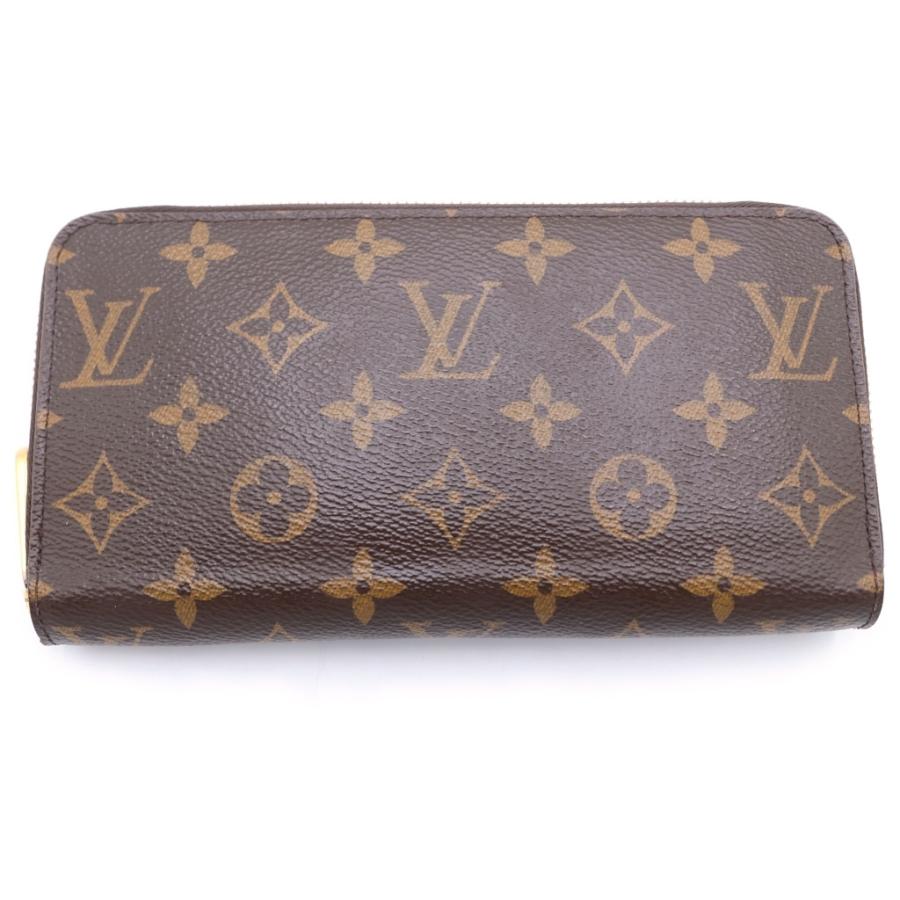 海蓮 ルイヴィトン モノグラム ジッピーウォレット 長財布 ブラウン LOUIS VUITTON（ルイ・ヴィトン） モノグラム ジッピーウォレット