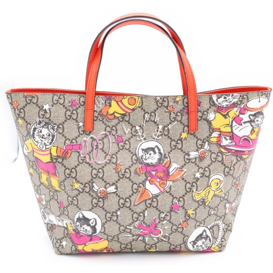 GUCCI（グッチ） チルドレンズ GGスプリーム アニマル PVC レザー