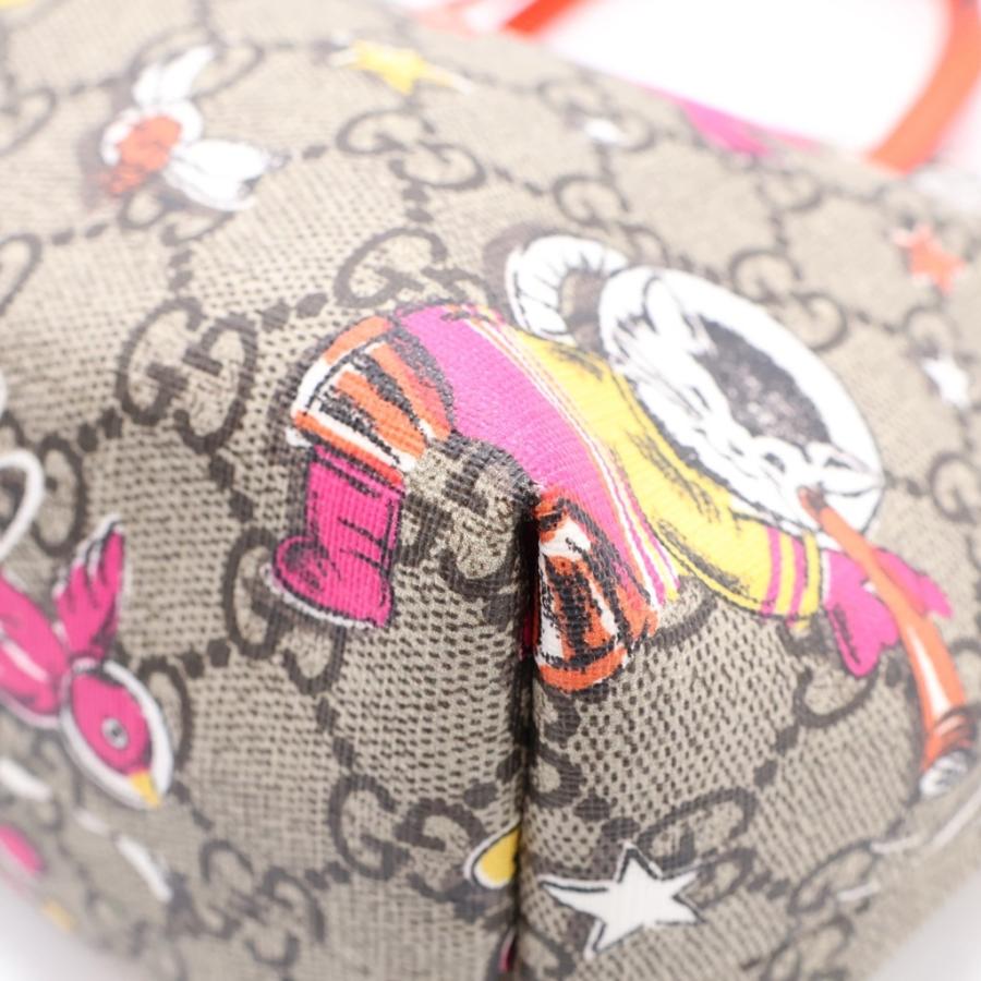 GUCCI（グッチ） チルドレンズ GGスプリーム アニマル PVC レザー